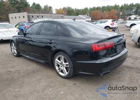 2016 Audi A6 3.0T Premium Plus из США, поврежденный, VIN WAUHGAFC4GN017786